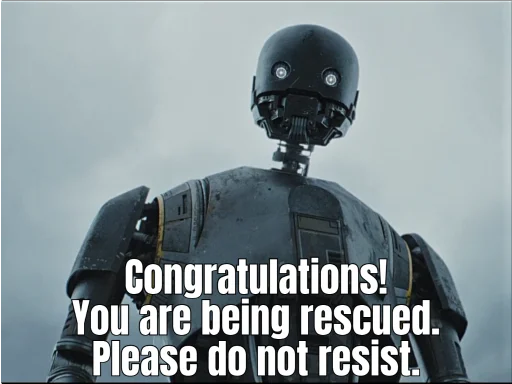 🥳 Стикер «Rogue One» для Telegram