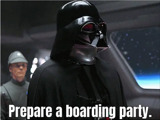 😈 Стикер «Rogue One» для Telegram