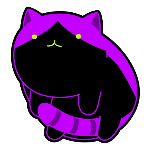Стикер 22 Rolling Cats