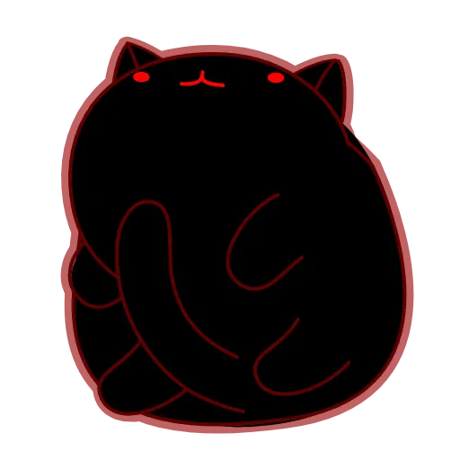 Стикер 18 Rolling Cats
