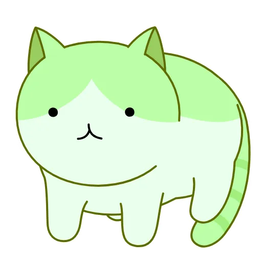 Стикер 4 Rolling Cats