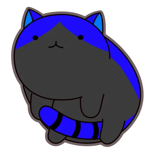 Стикер 11 Rolling Cats