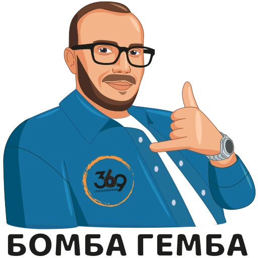 Стикерпак Romangaripov для Telegram