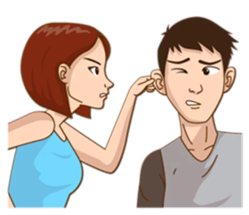 😠 Стикер «Romantic Couple In Love» для Telegram