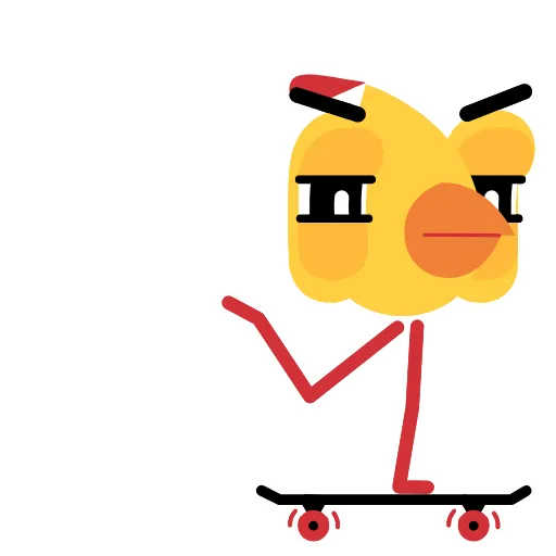 Стикер 25 Rombo Bird