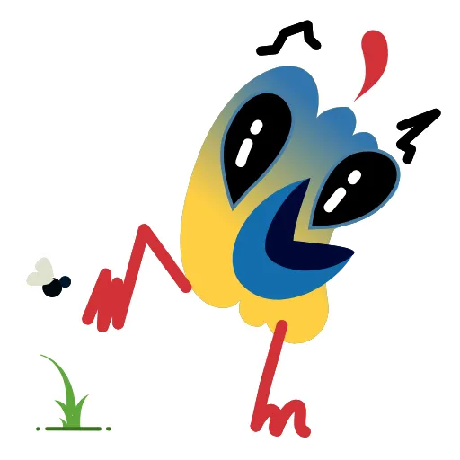 Стикер 4 Rombo Bird