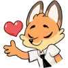 ❤️ Эмодзи «Рон и Рэй» для Telegram