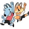 🥳 Эмодзи «Рон и Рэй» для Telegram