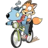 🚲 Эмодзи «Рон и Рэй» для Telegram