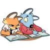 👀 Эмодзи «Рон и Рэй» для Telegram