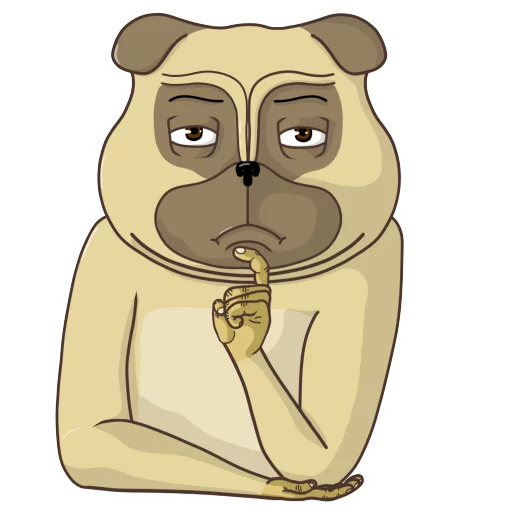 😑 Стикер «Roro and Poro» для Telegram