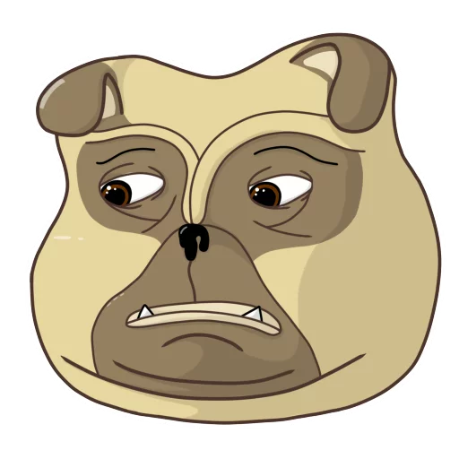 😒 Стикер «Roro and Poro» для Telegram