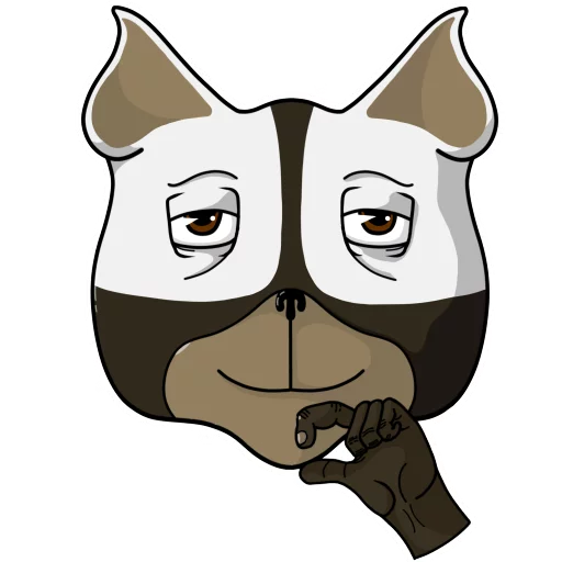 😏 Стикер «Roro and Poro» для Telegram