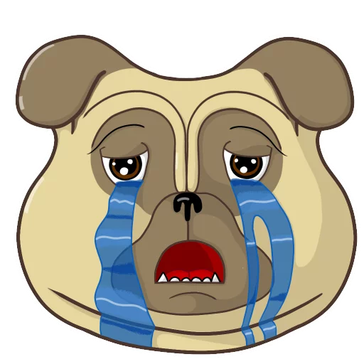 😭 Стикер «Roro and Poro» для Telegram