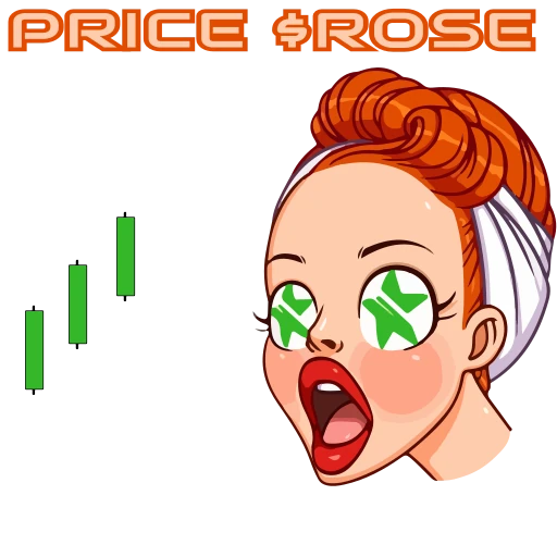 Стикерпак Rosecoin для Telegram — скачать