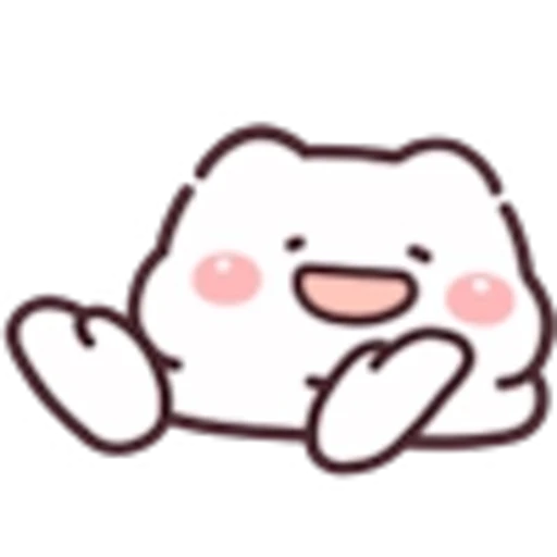 👏 Эмодзи «RouRou Fat Cat» для Telegram