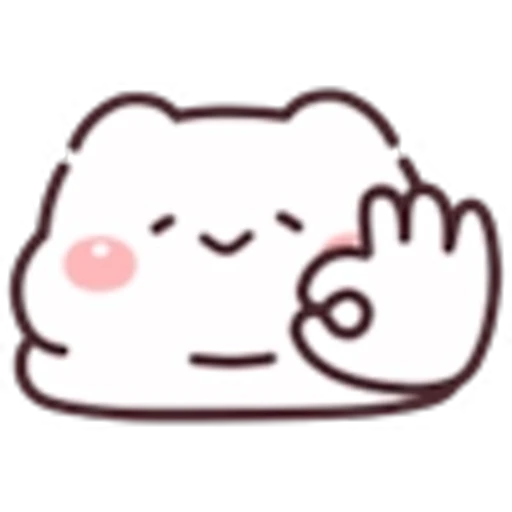 👌 Эмодзи «RouRou Fat Cat» для Telegram