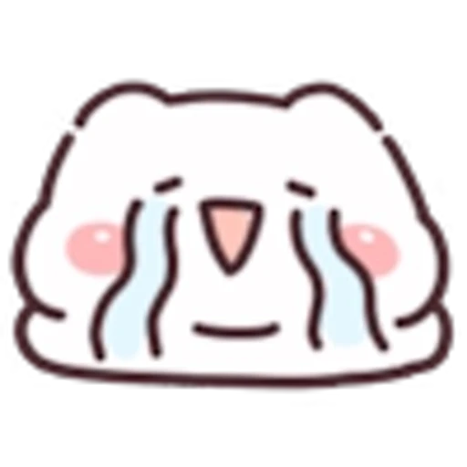 😭 Эмодзи «RouRou Fat Cat» для Telegram