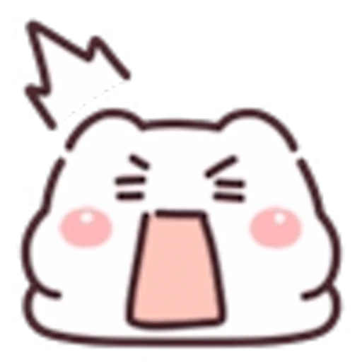 😳 Эмодзи «RouRou Fat Cat» для Telegram