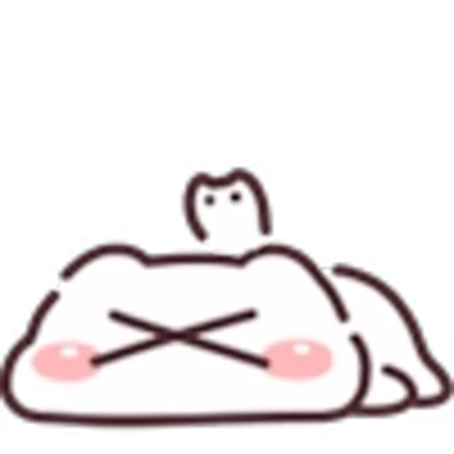 😵 Эмодзи «RouRou Fat Cat» для Telegram