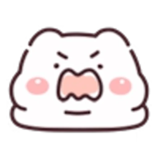 😡 Эмодзи «RouRou Fat Cat» для Telegram