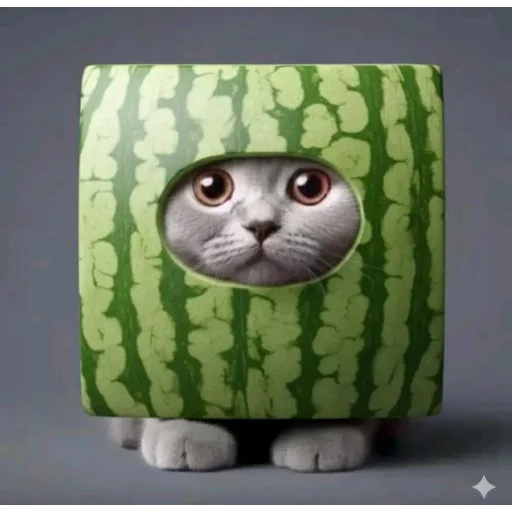 🐱 Стикер «Круглые коты» для Telegram