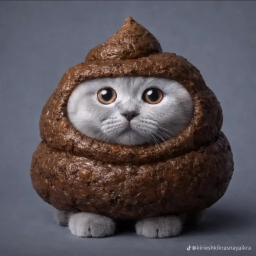 🐱 Стикер «Круглые коты» для Telegram