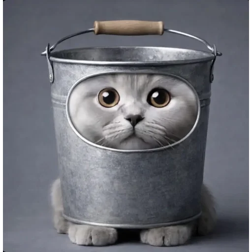 🐱 Стикер «Круглые коты» для Telegram