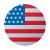 Стикер 18 Round Flags