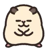 Стикер 13 Rounded Hamster