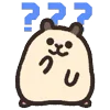 Стикер 9 Rounded Hamster