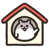 Стикер 38 Rounded Hamster