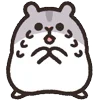 Стикер 26 Rounded Hamster