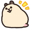 Стикер 22 Rounded Hamster