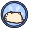 Стикер 11 Rounded Hamster