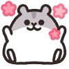 Стикер 21 Rounded Hamster