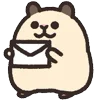 Стикер 33 Rounded Hamster