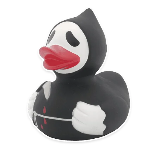 ⚰️ Стикер «Резиновая уточка вместо слов» для Telegram