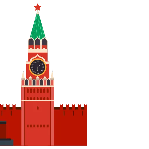 Стикер 2 Патриотичные эмодзи и буквы ко Дню России