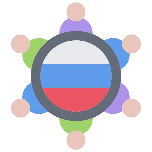 🤩 Эмодзи «Россия» для Telegram