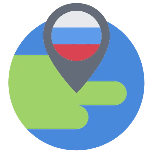 🤩 Эмодзи «Россия» для Telegram