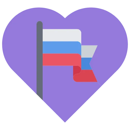 🤩 Эмодзи «Россия» для Telegram