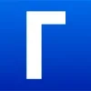 Стикер 4 Шрифт российской телевизионной компании ВГТРК