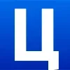 Стикер 40 Шрифт российской телевизионной компании ВГТРК