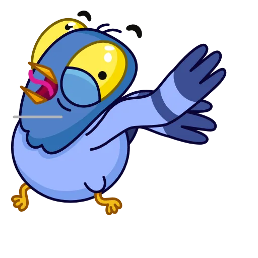 Стикер 4 Rustik Pigeon
