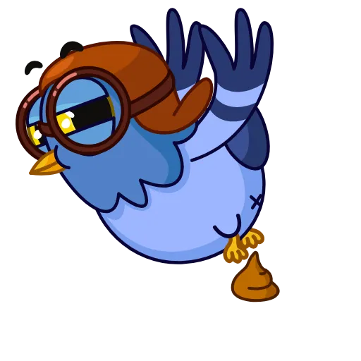 Стикер 11 Rustik Pigeon