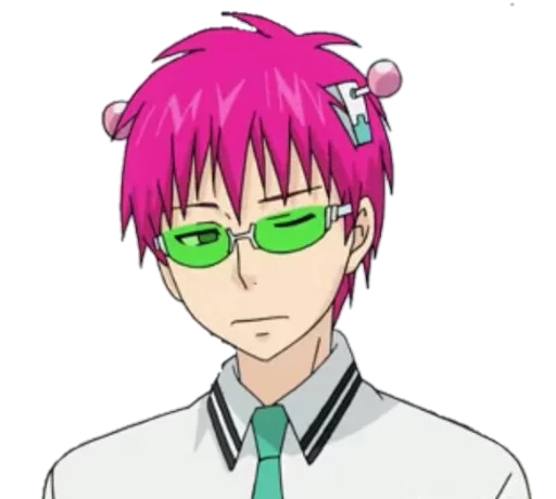 😒 Стикер «Saiki KusuOH~» для Telegram