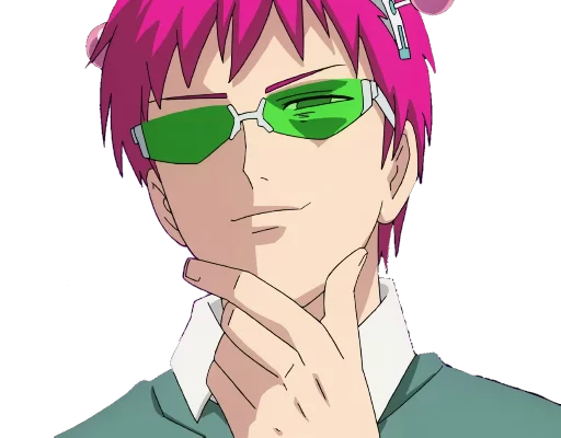 Стикерпак Saiki KusuOH~ для Telegram