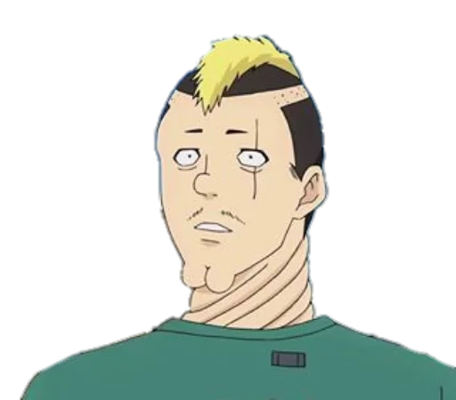 🙃 Стикер «Saiki KusuOH~» для Telegram
