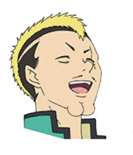 😂 Стикер «Saiki KusuOH~» для Telegram